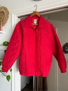 Vintage CLIO Silk Quilted Jacket